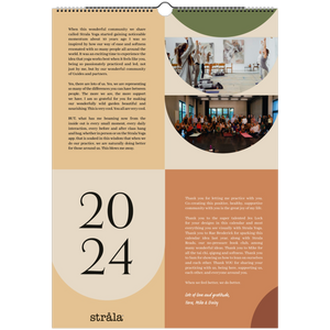 Open image in slideshow, Strala Yoga 2024 Community Calendar (Europe &amp; Asia shipping)
